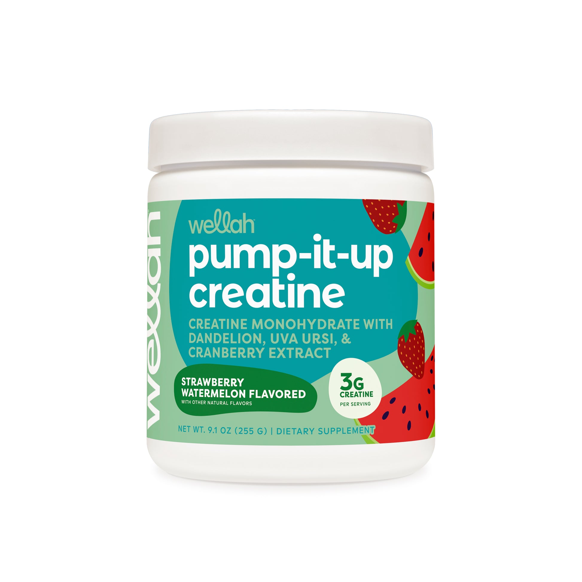 Strawberry watermelon flavored creatine for women