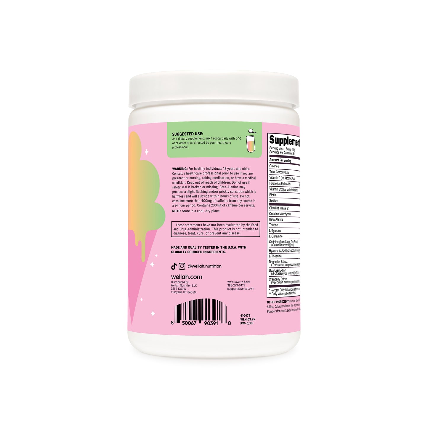 Rainbow sherbert pre-workout plus creatine suggest use