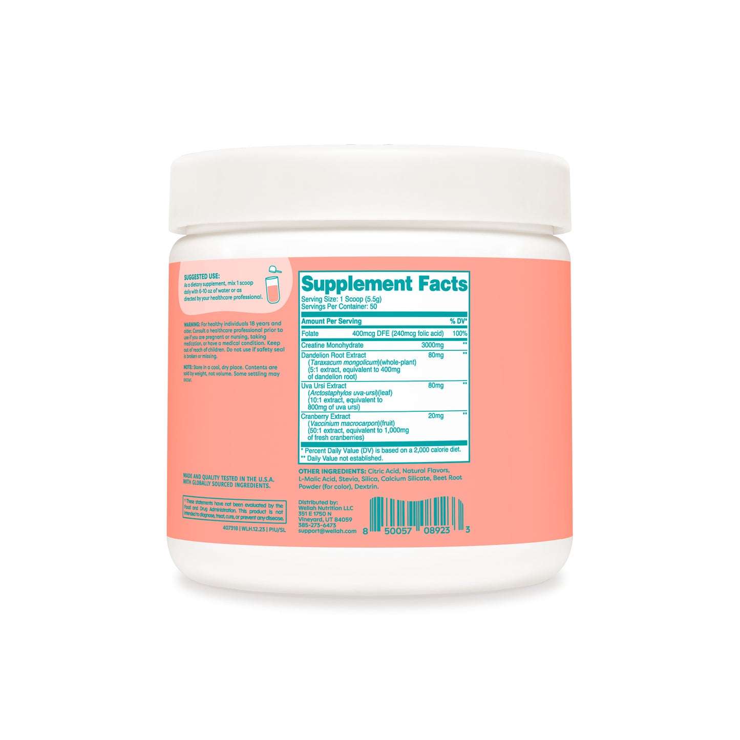 Strawberry lemonade creatine supplement facts