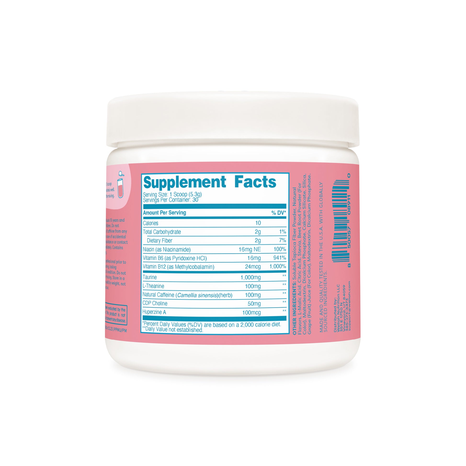 Black cherry perfect pick-me-up supplement facts