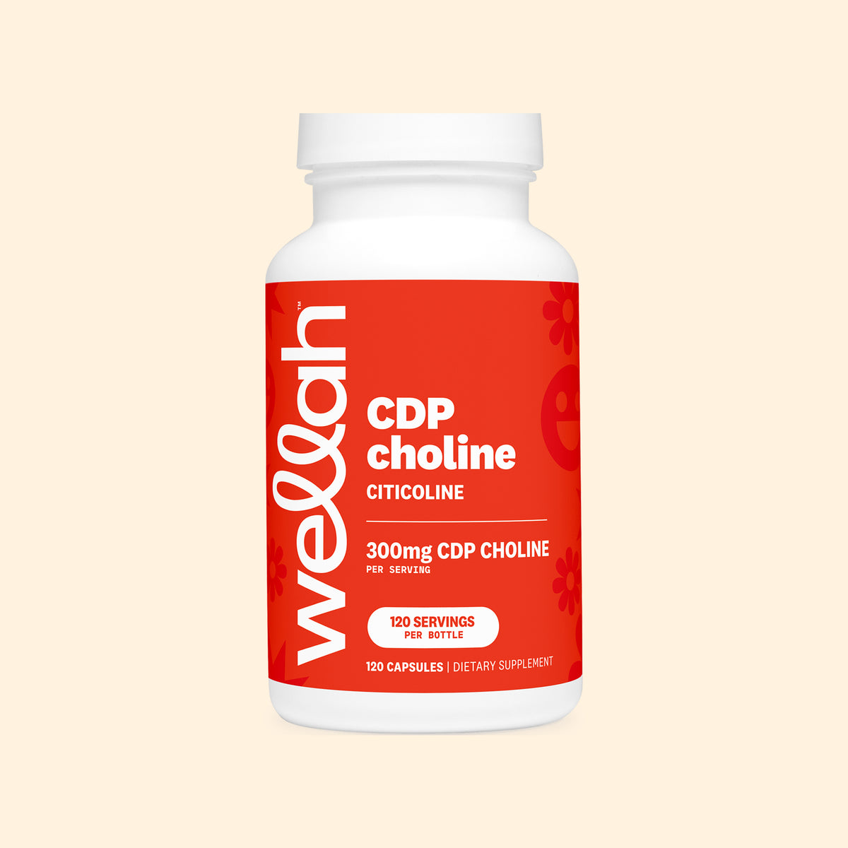 CDP Choline Capsules | 120 Servings