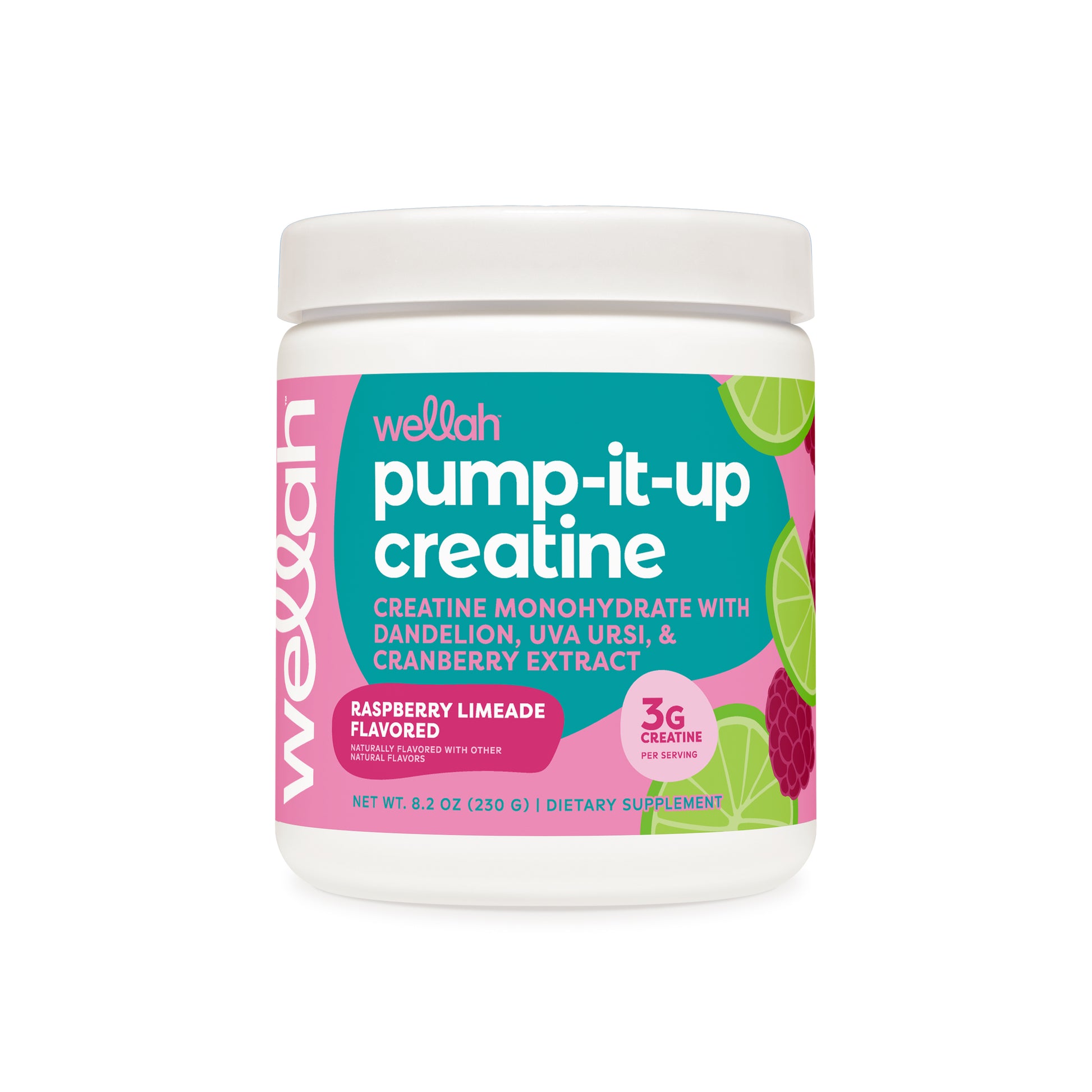 Raspberry lemonade flavored creatine for women