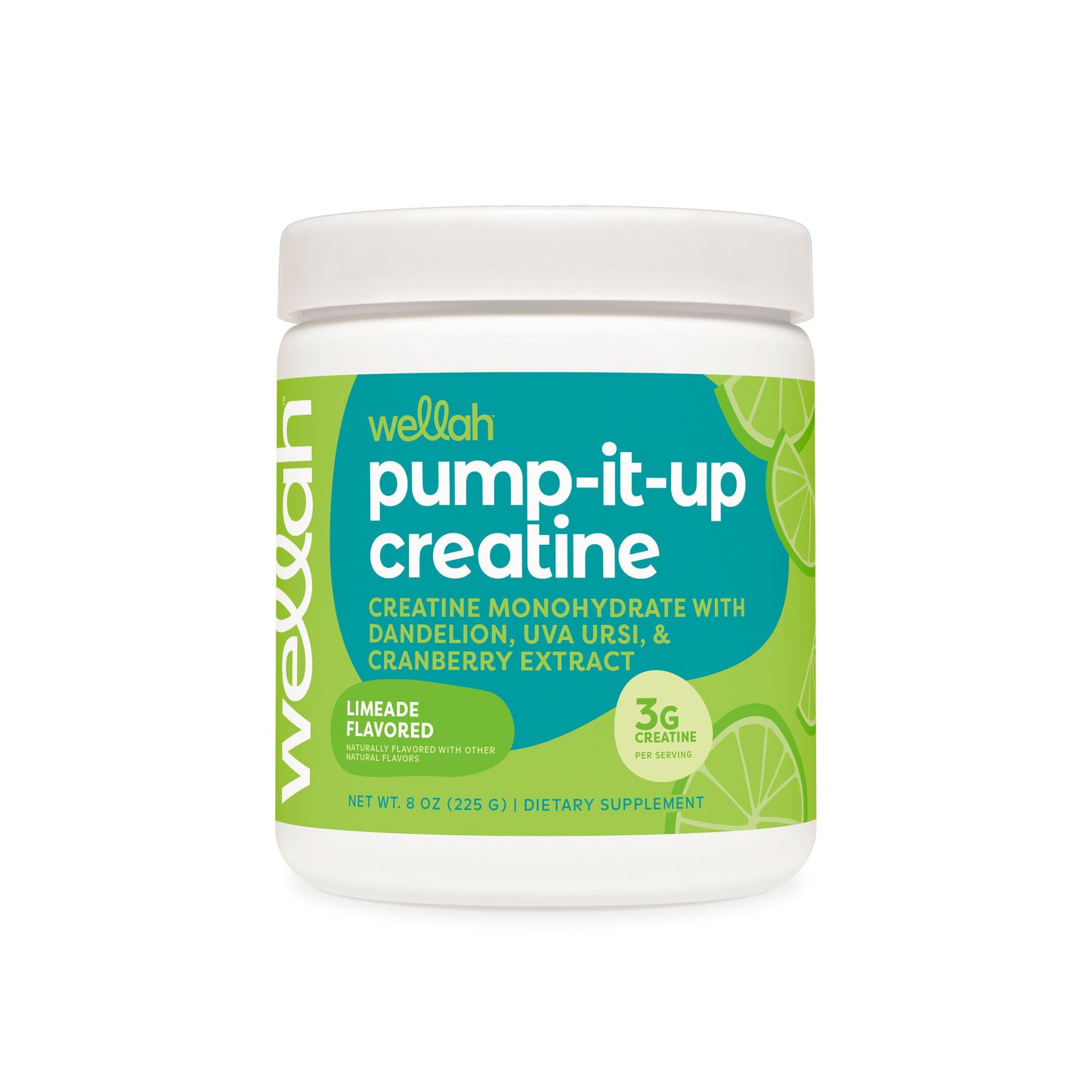 Limeade flavored creatine for women