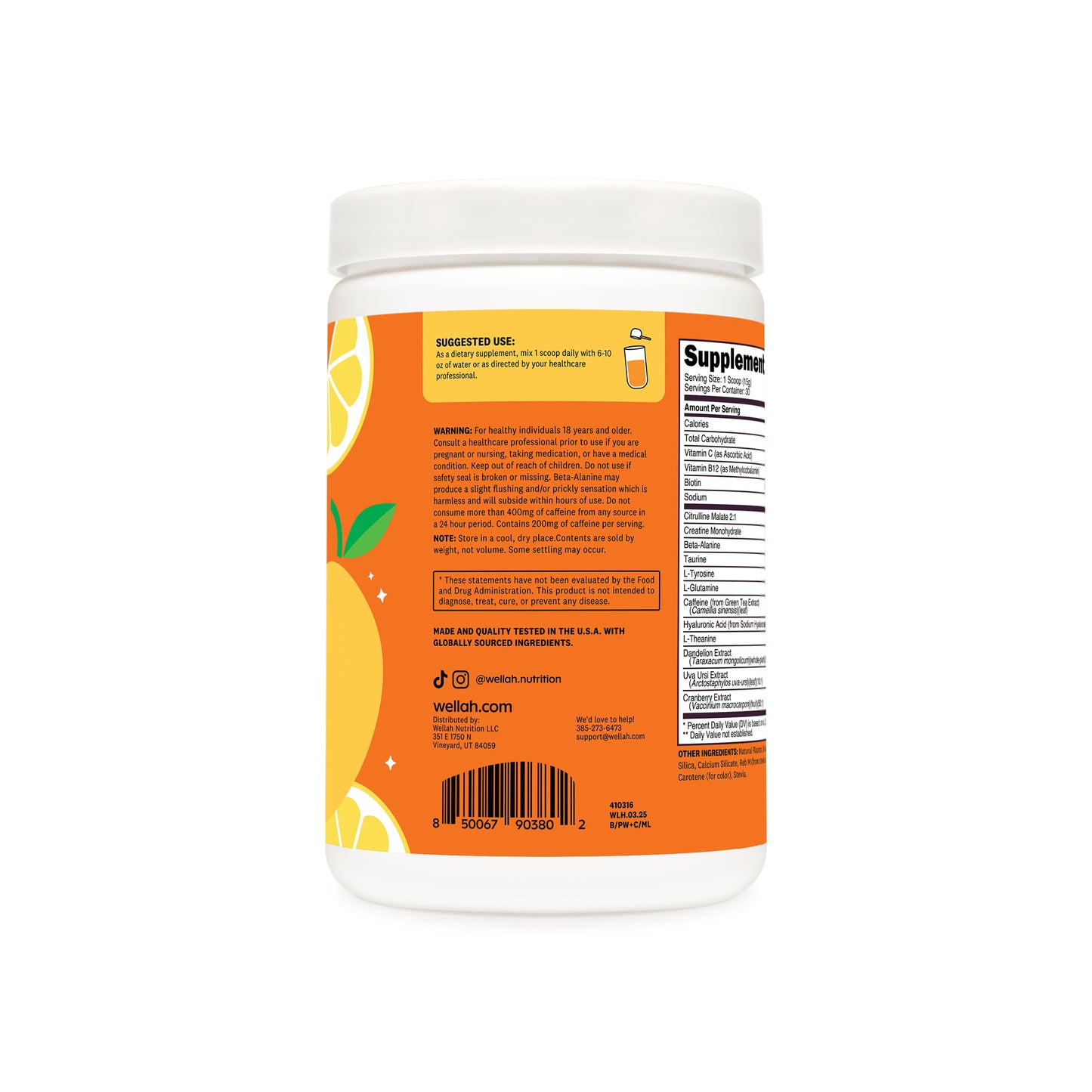 Mango lemonade pre-workout plus creatine suggested use