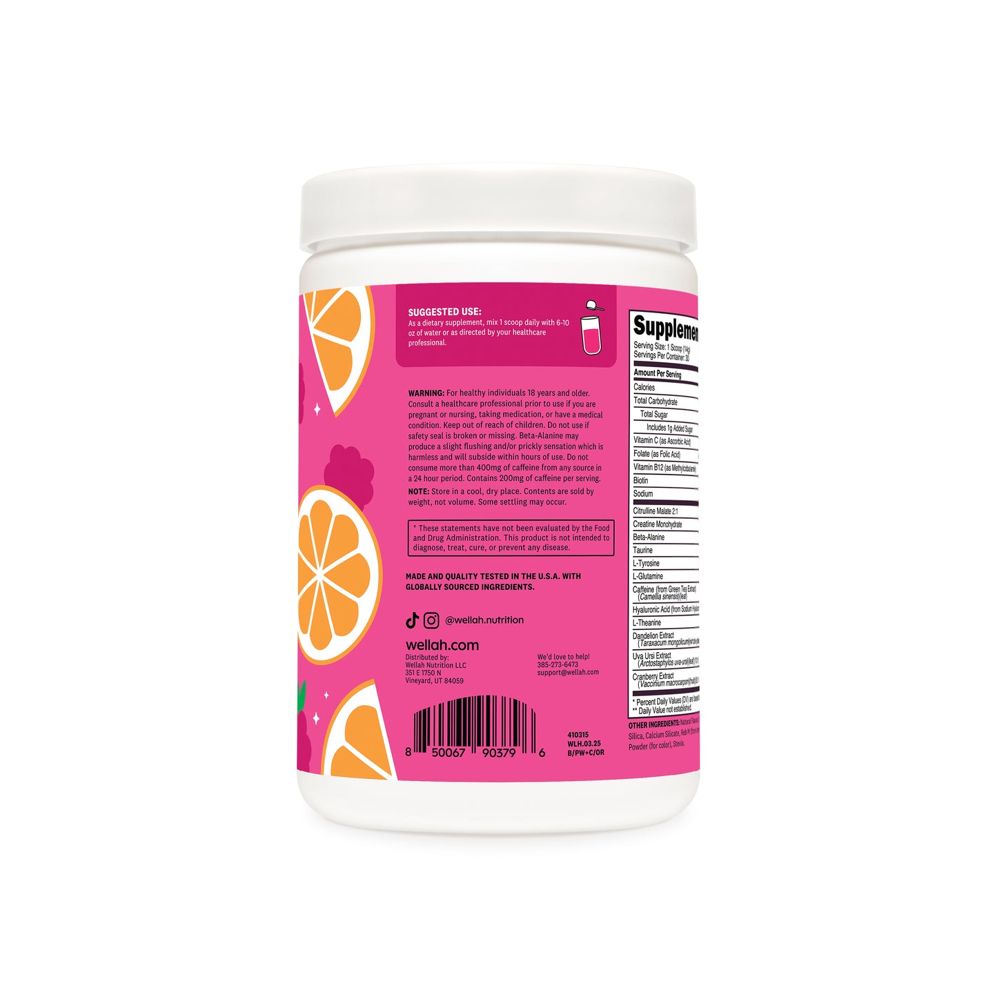 Orange raspberry pre-workout plus creatine suggested use