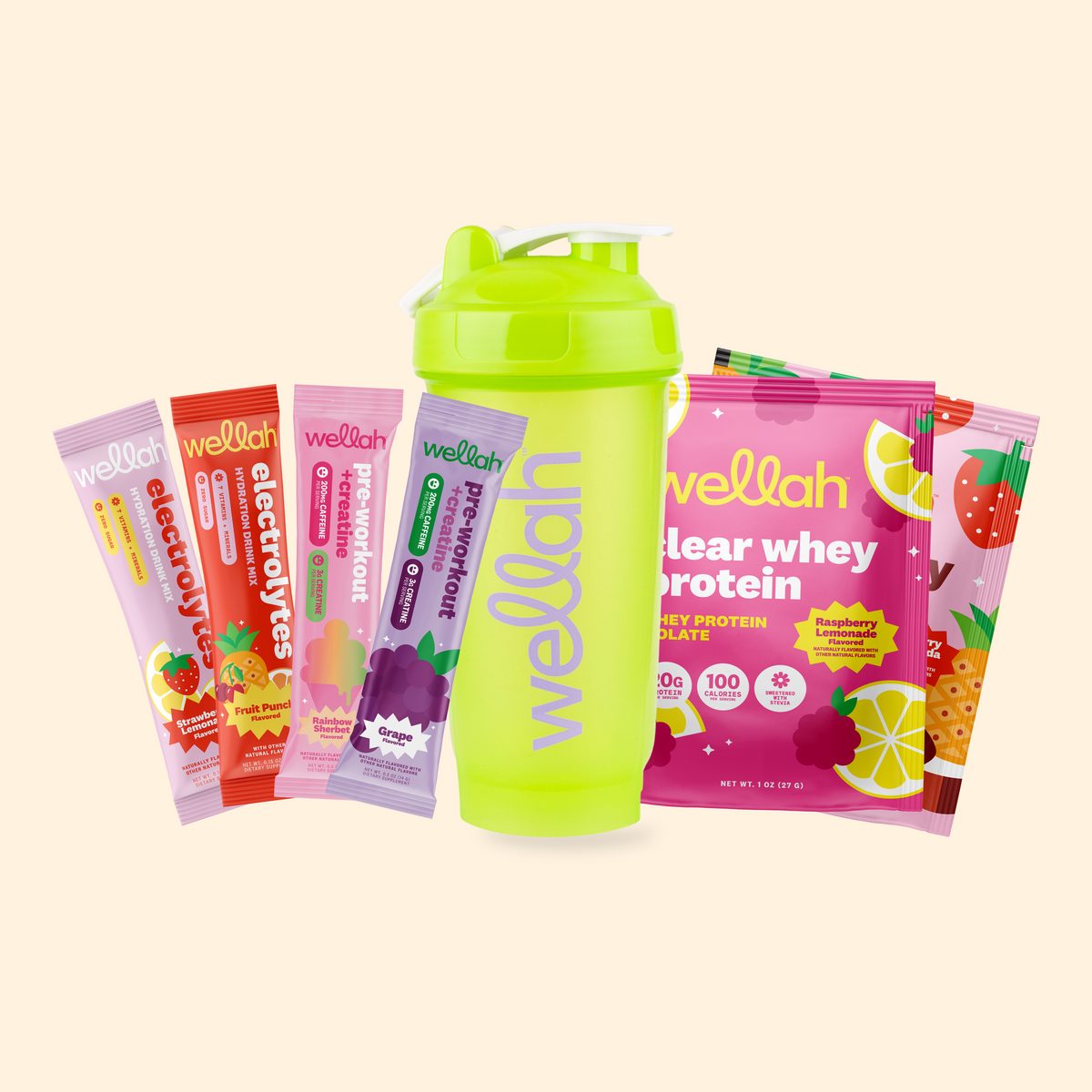 Performance Sample Pack + Shaker Bottle