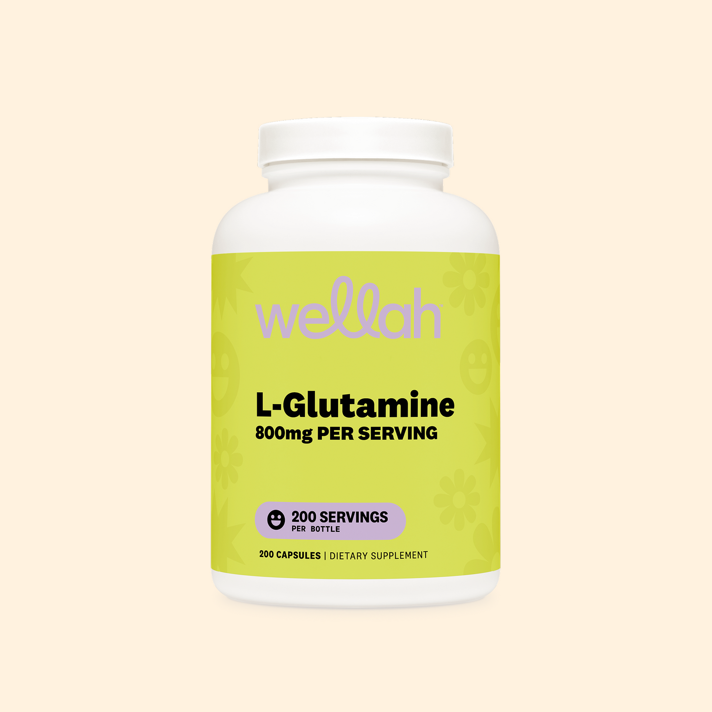 L-Glutamine Capsules | 200 Servings