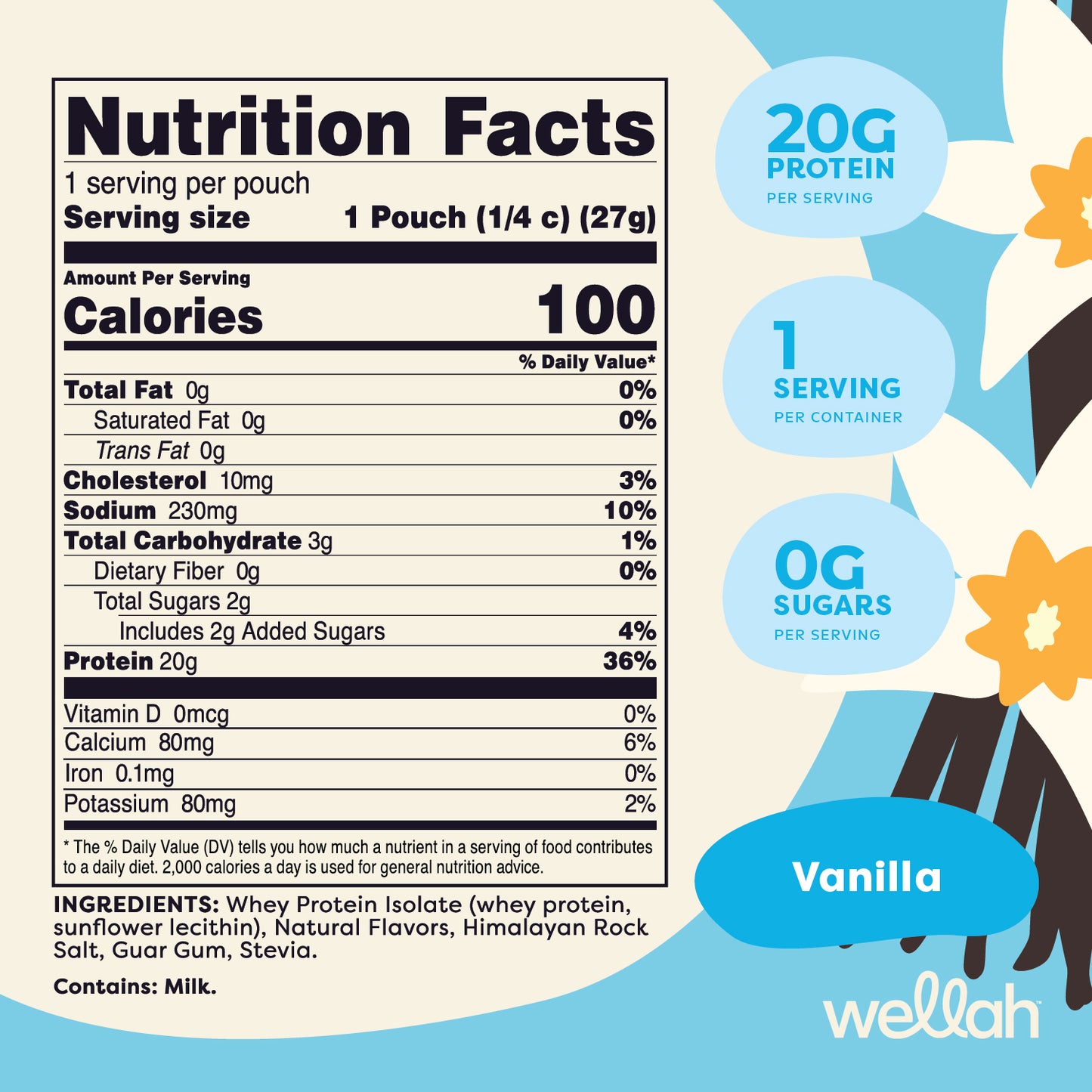 Grass-Fed Whey Protein Packs | 18 Servings