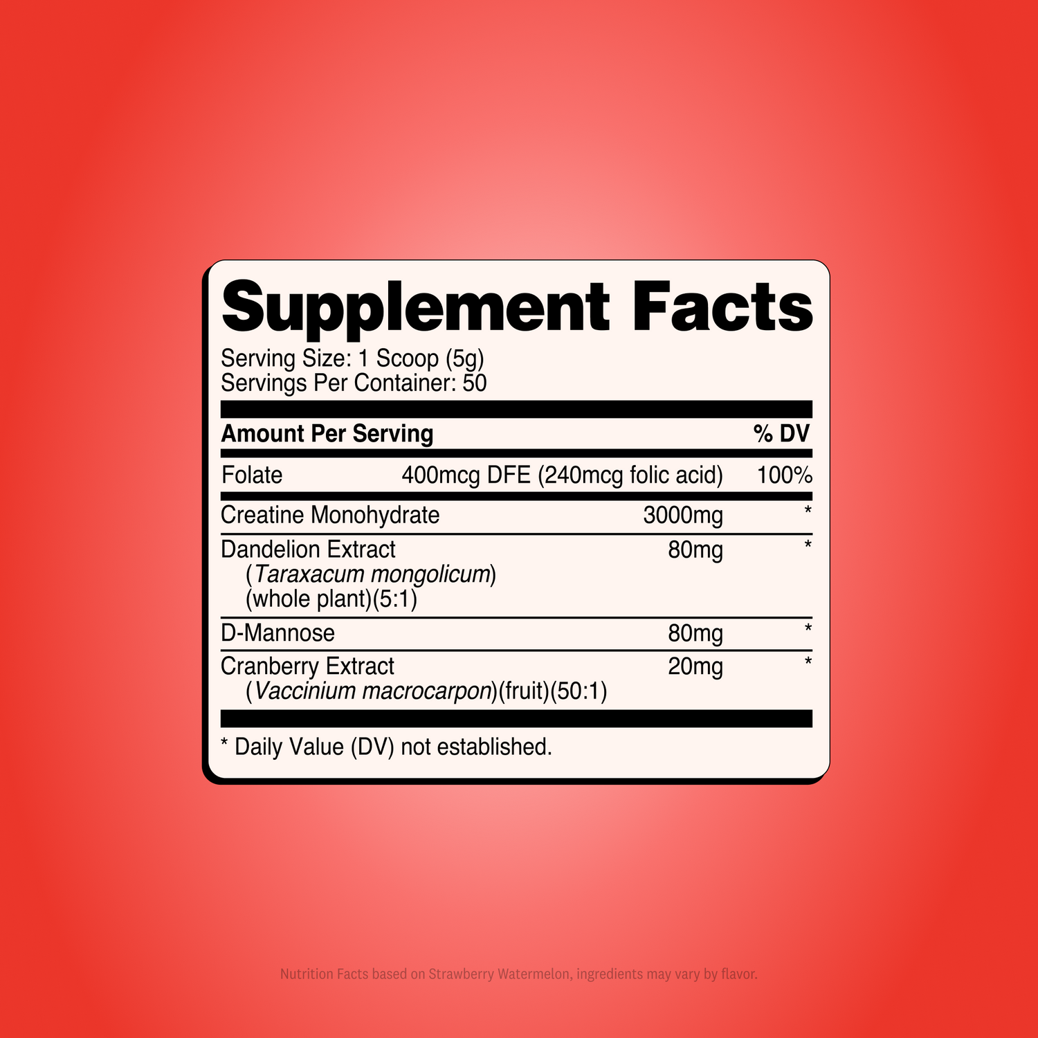 Strawberry Watermelon / 50 Servings