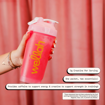 Pre-Workout + Creatine Sample Pack & Shaker Bottle