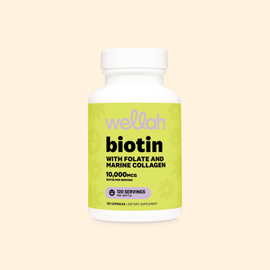 Biotin with Folate & Marine Collagen Capsules | 120 Servings