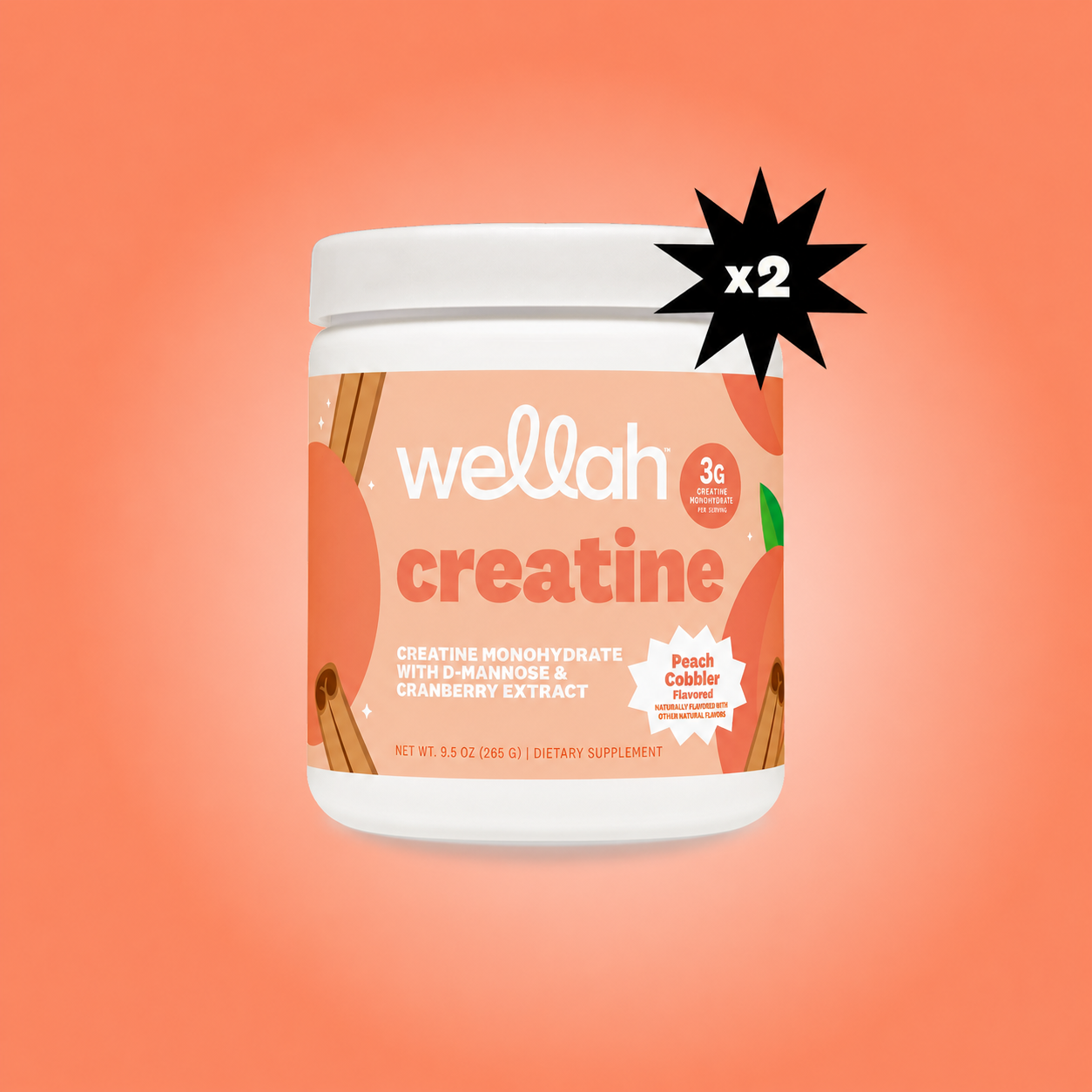 Peach Cobbler / 100 Servings