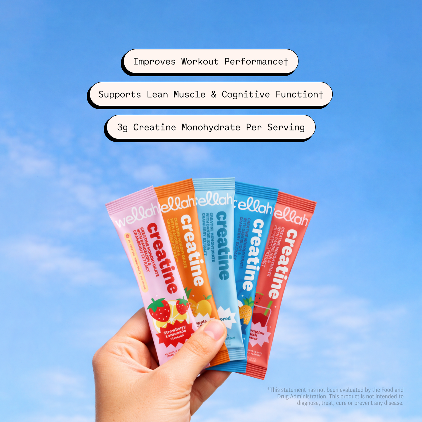 Creatine Sample Pack + Shaker Bottle