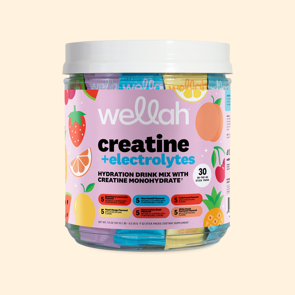 Creatine + Electrolytes Variety Pack | 30 Servings