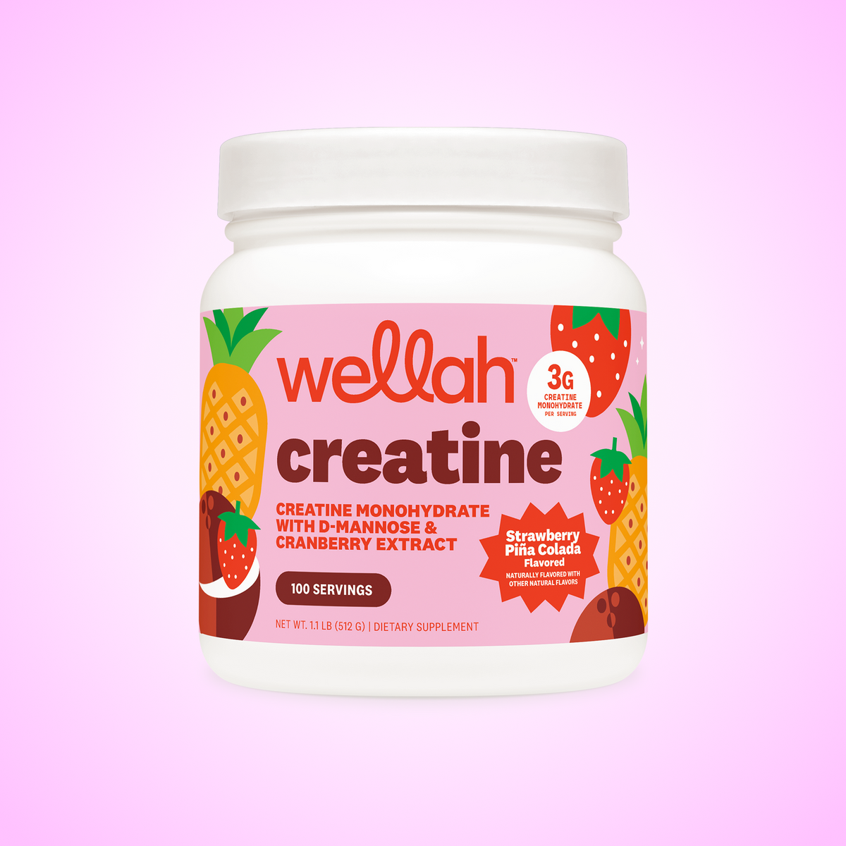 Strawberry Piña Colada / 100 Servings
