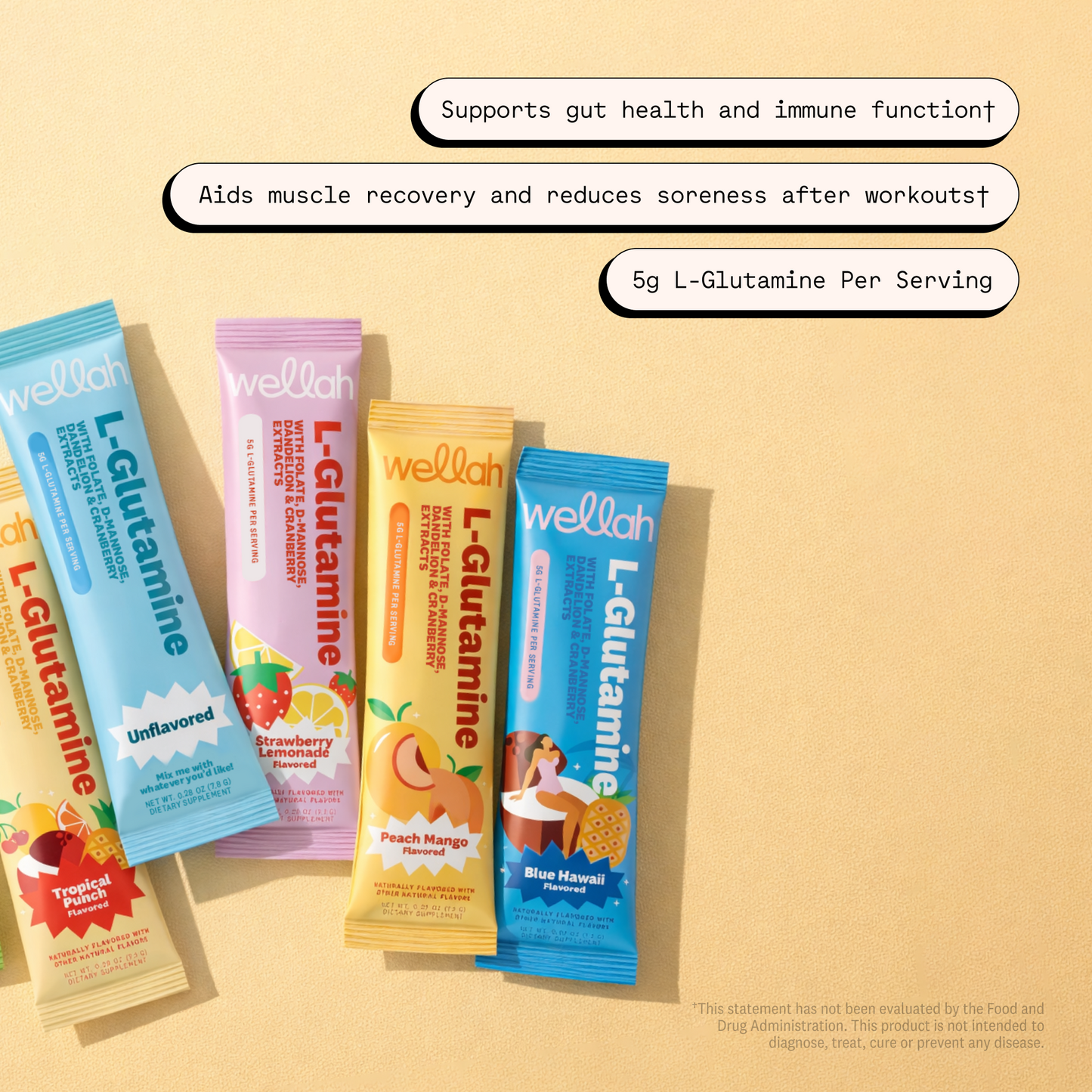 L-Glutamine Sample Pack + Shaker Bottle