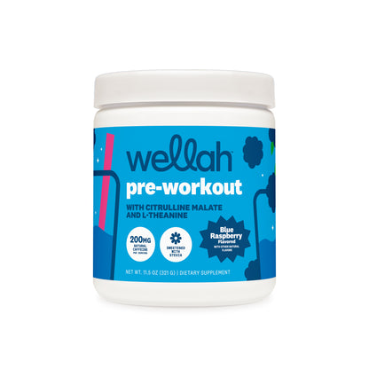 Wellah Pre-Workout With Citrulline Malate And L-Theanine | 30 Servings