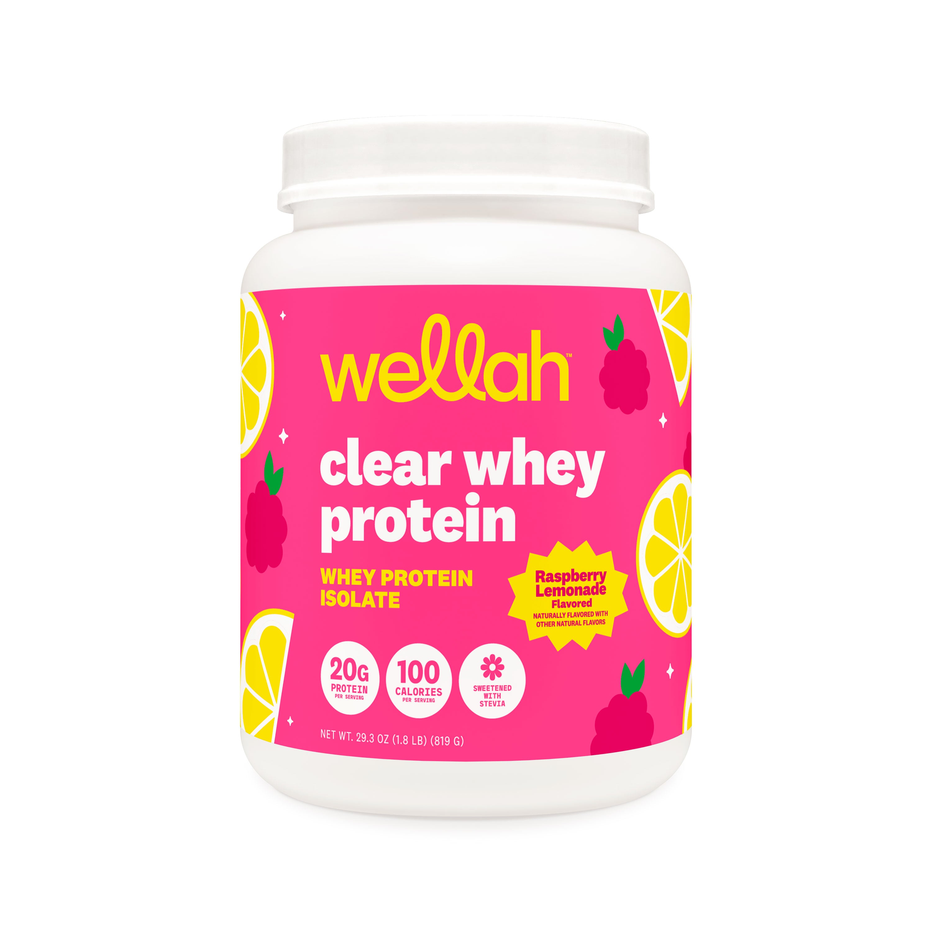 Clear Whey Protein Isolate | 30 Servings – Wellah