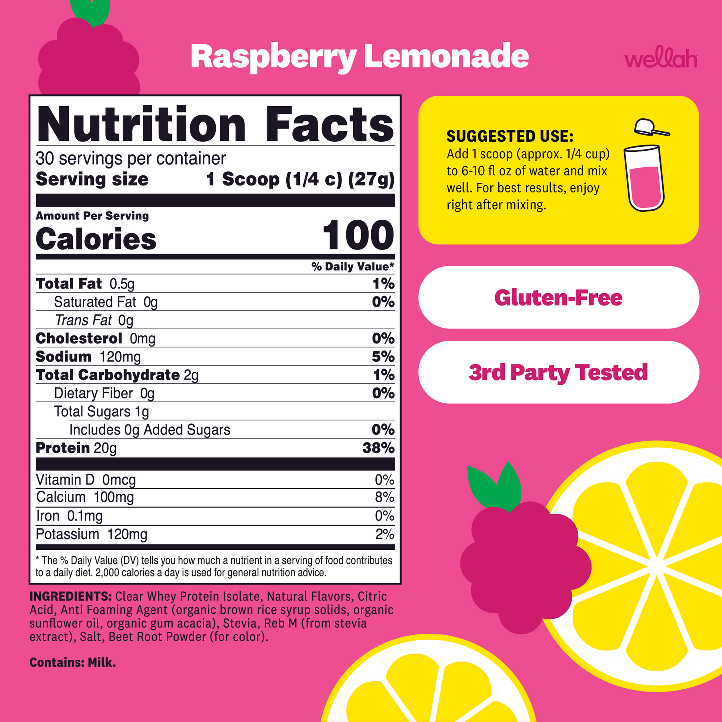 Clear Whey Protein Isolate | 30 Servings