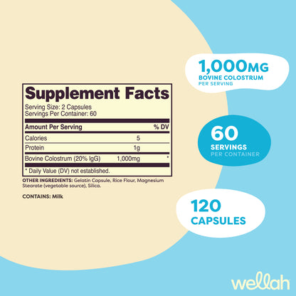 Colostrum Capsules | 60 Servings