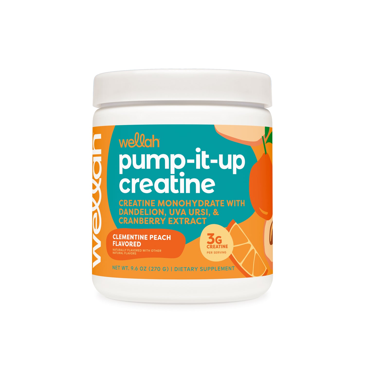 Clementine peach flavored creatine for women 