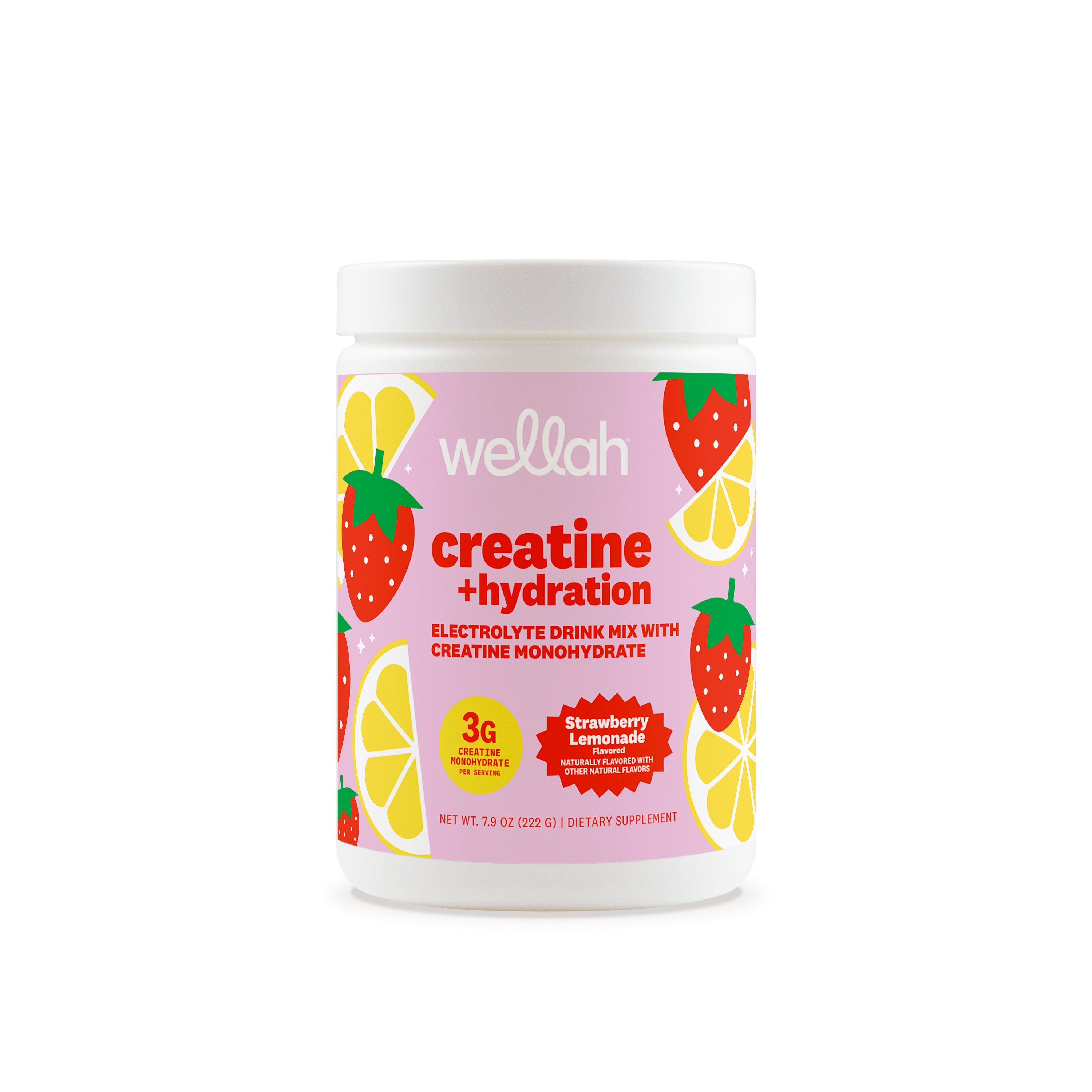 Creatine + Electrolytes | 30 Servings – Wellah