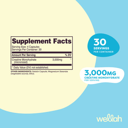 Creatine Capsules | 30 Servings