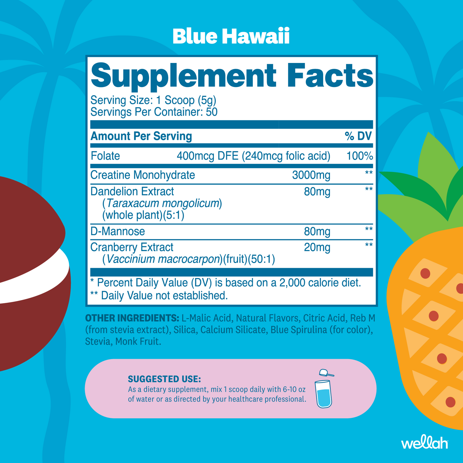 Blue Hawaii / 50 Servings