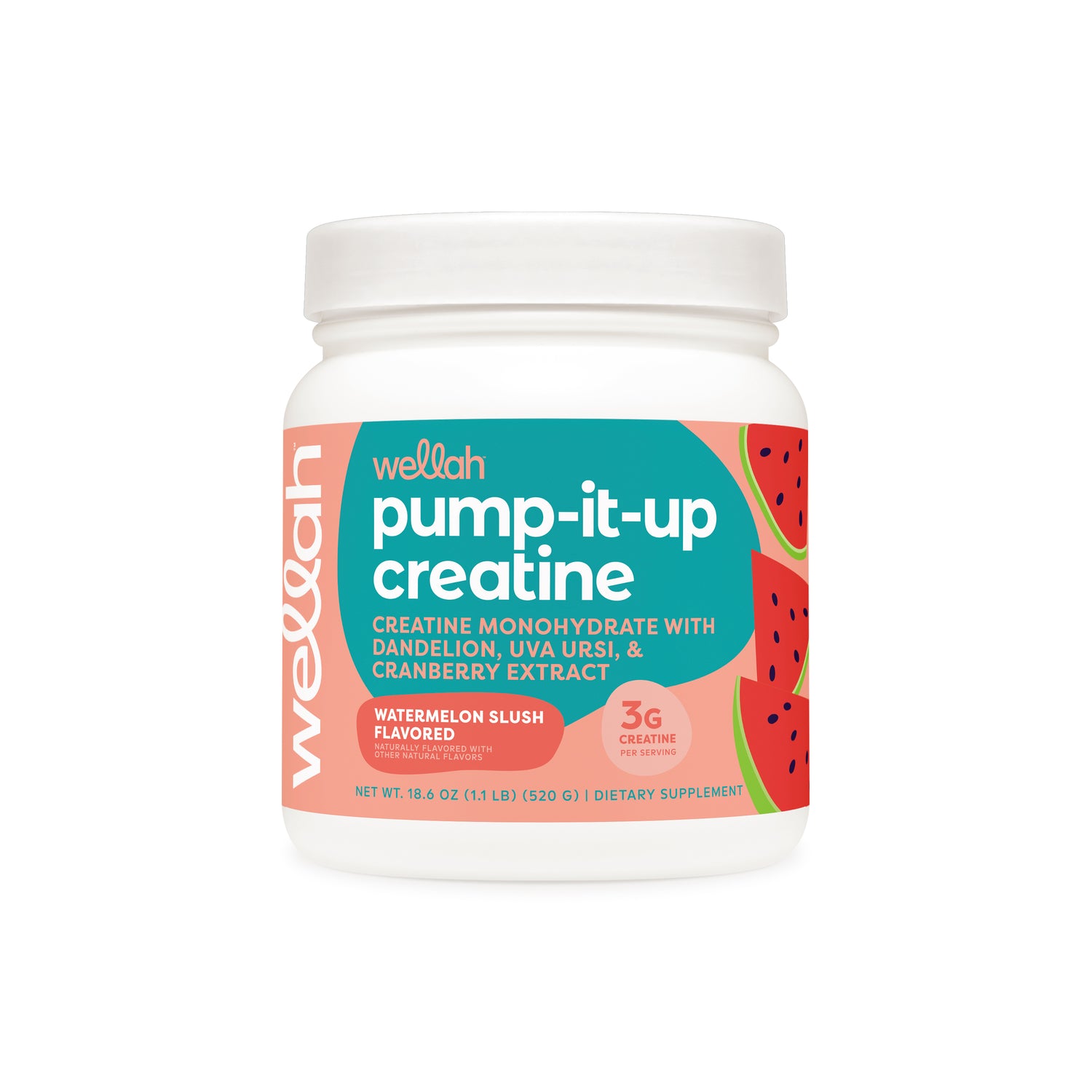 Watermelon slush flavored creatine for women 