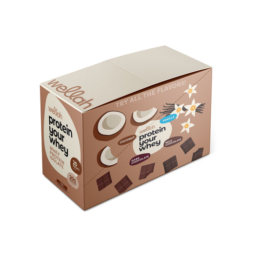 Grass-Fed Whey Protein Variety Box | 20 Servings