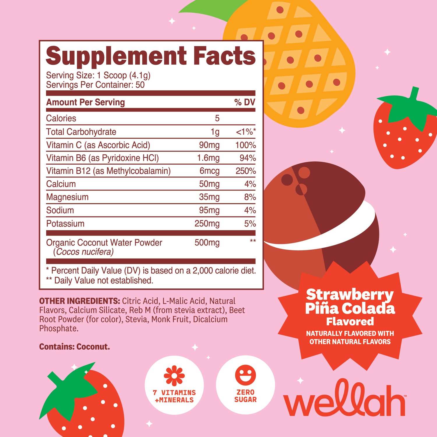 Strawberry Piña Colada