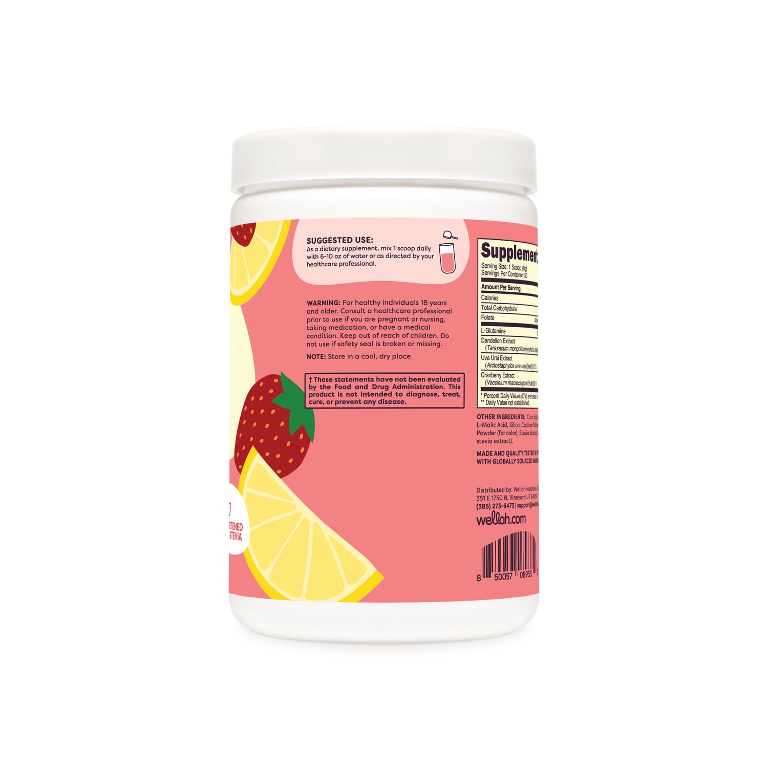 Strawberry lemonade L-Glutamine suggested use 