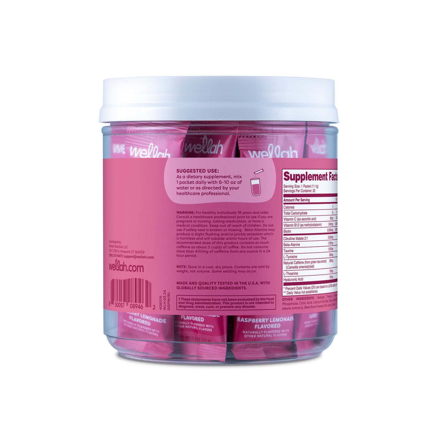 Pre-Workout Stick Packs | 20 Servings