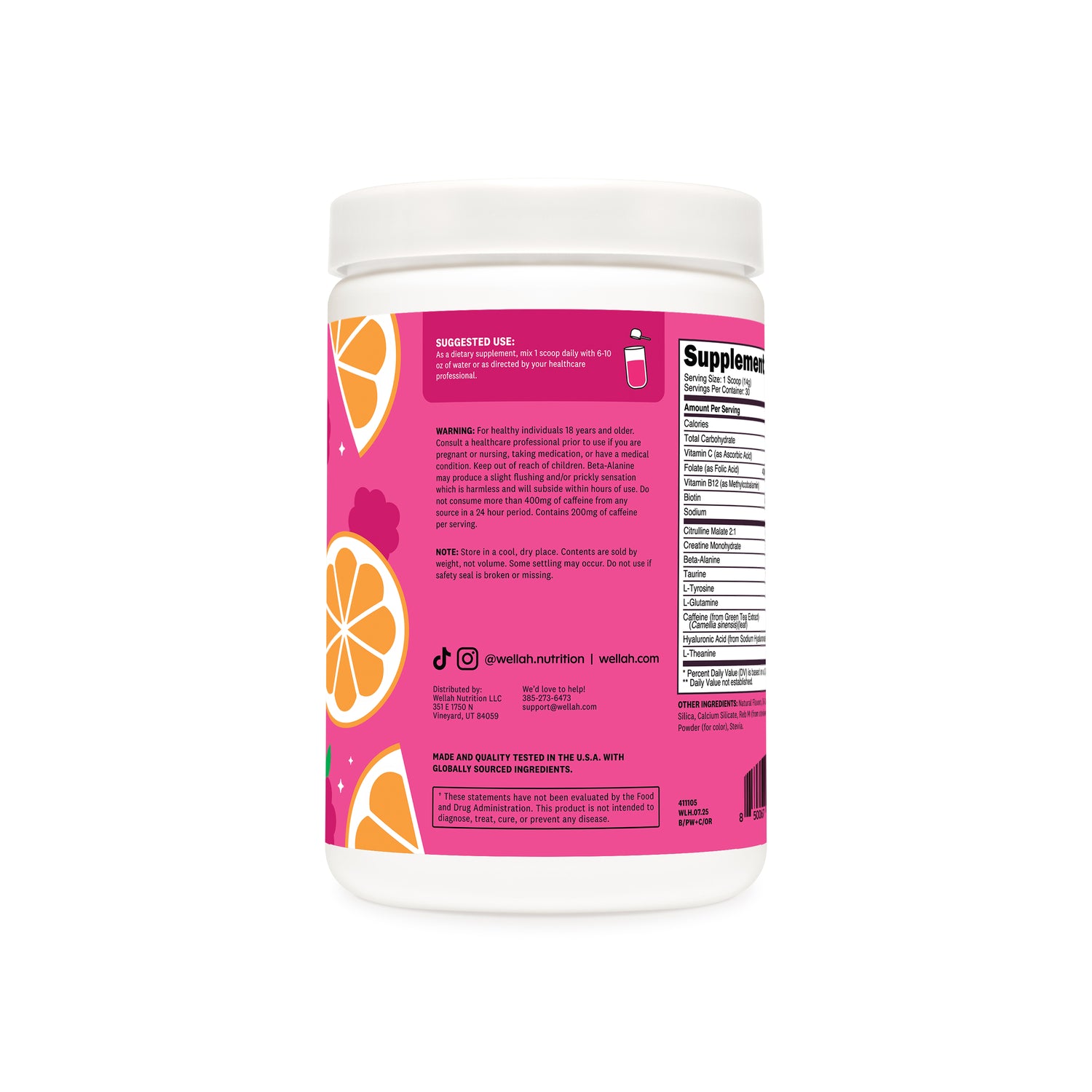 Orange Raspberry