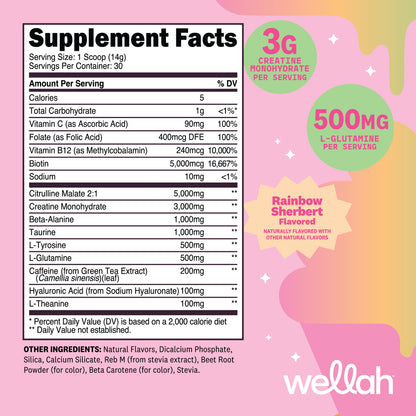 Pre-Workout + Creatine | 30 Servings