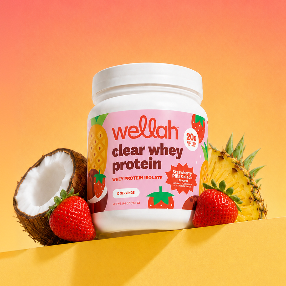 Strawberry Piña Colada