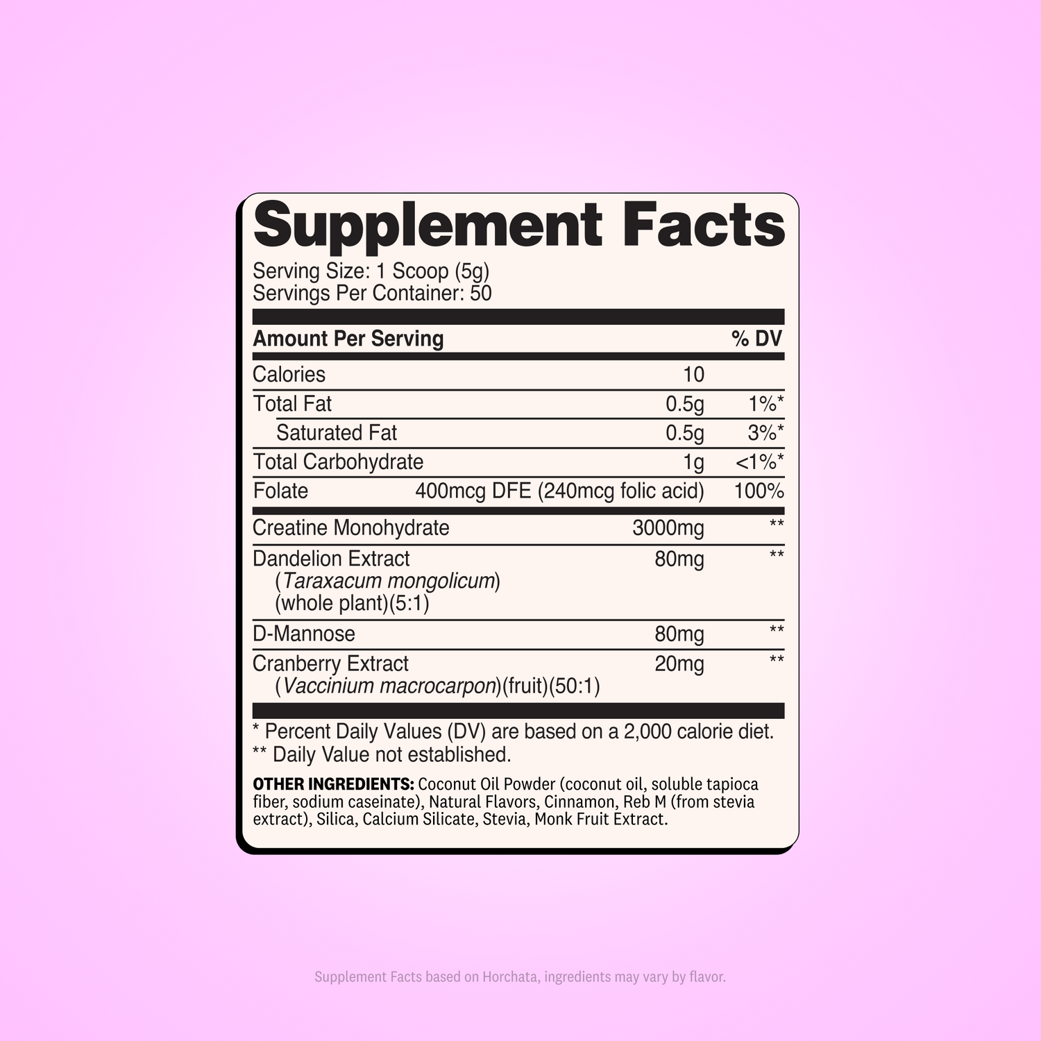 Horchata / 50 Servings