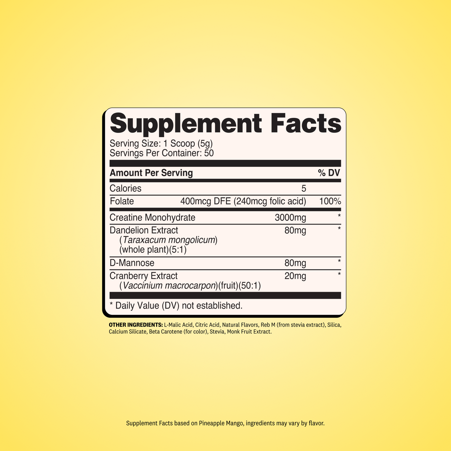 Pineapple Mango / 50 Servings