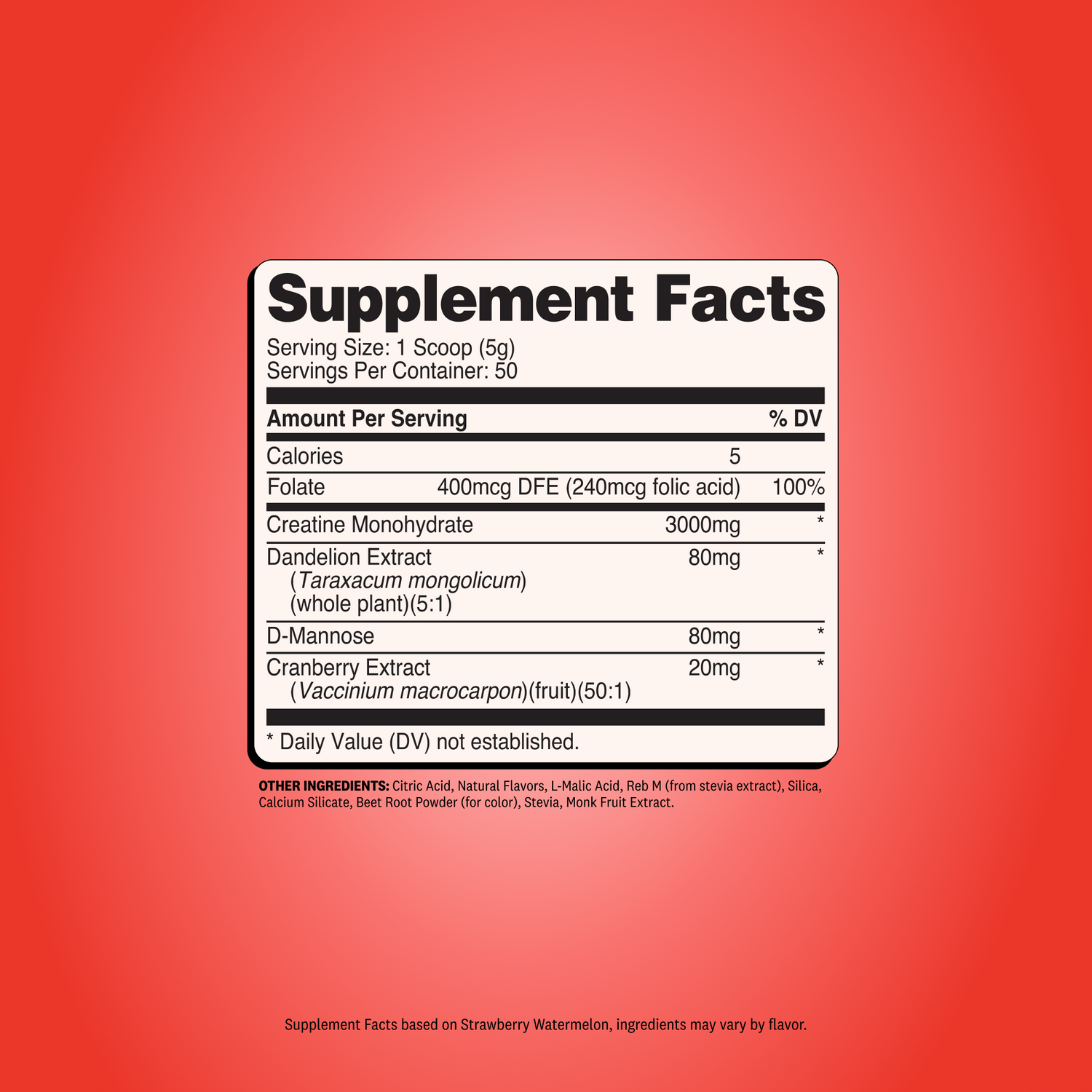 Strawberry Watermelon / 50 Servings