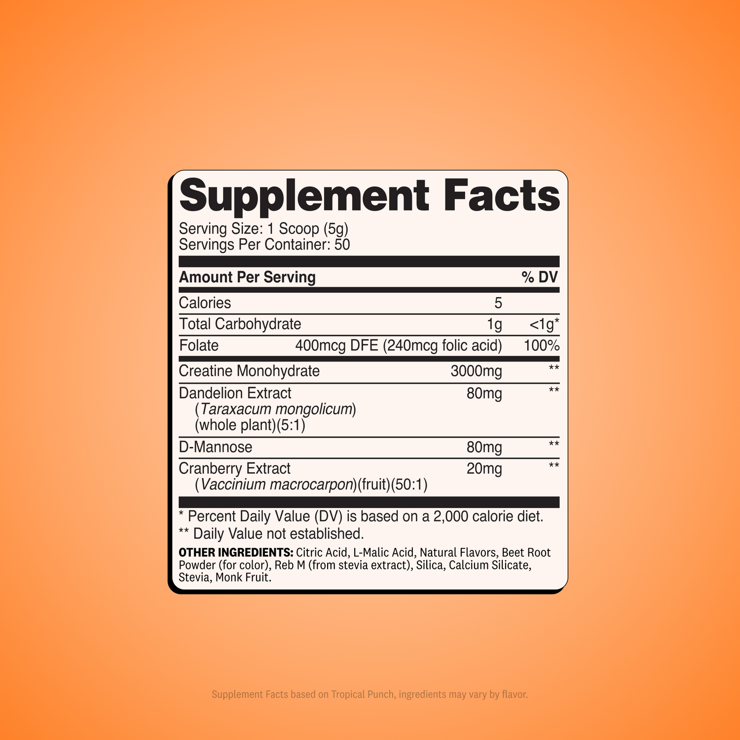 Tropical Punch / 50 Servings