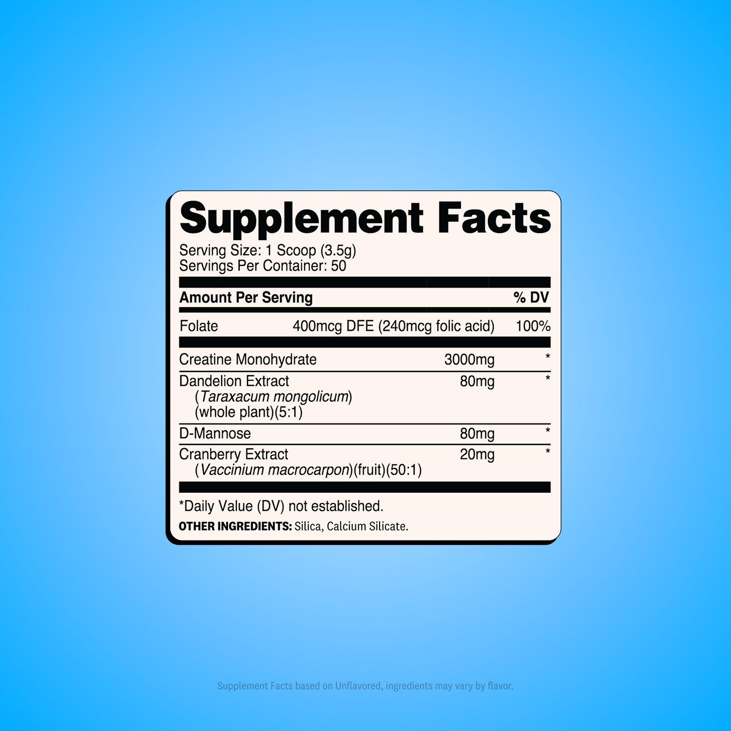 Unflavored / 50 Servings