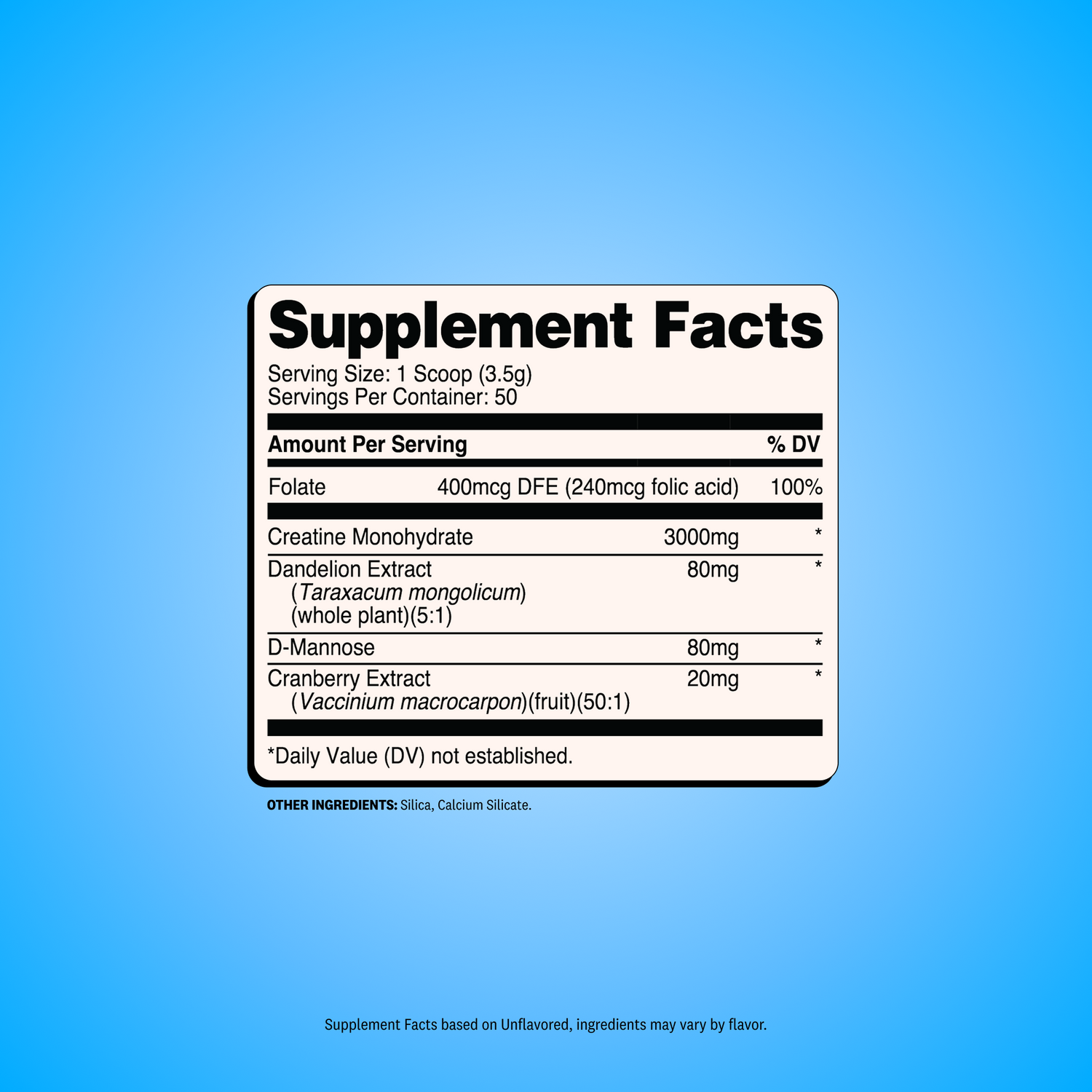 Unflavored / 50 Servings