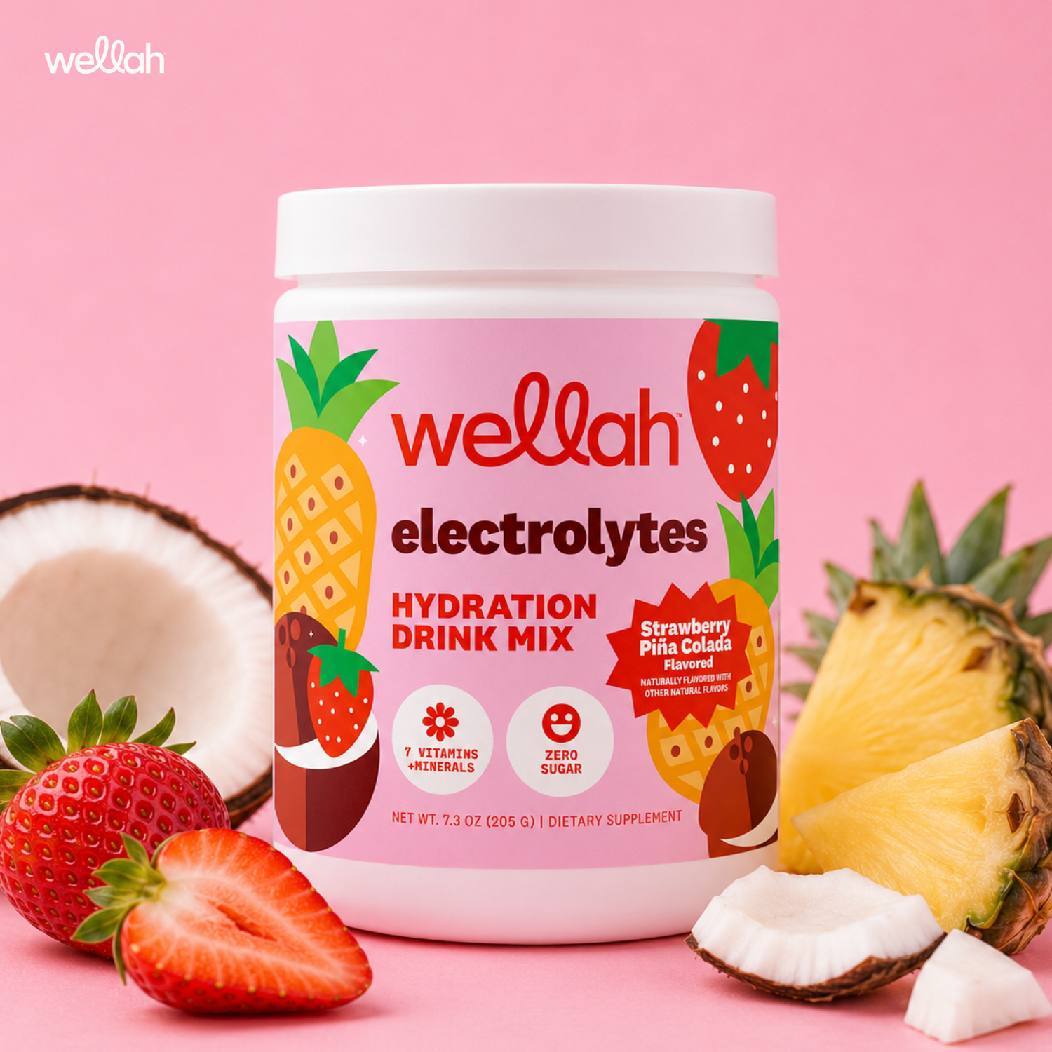 Strawberry Piña Colada