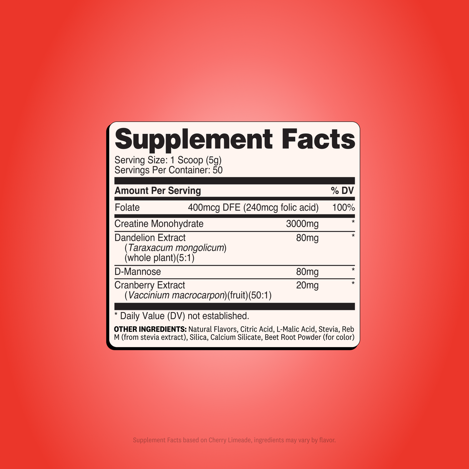 Cherry Limeade / 100 Servings