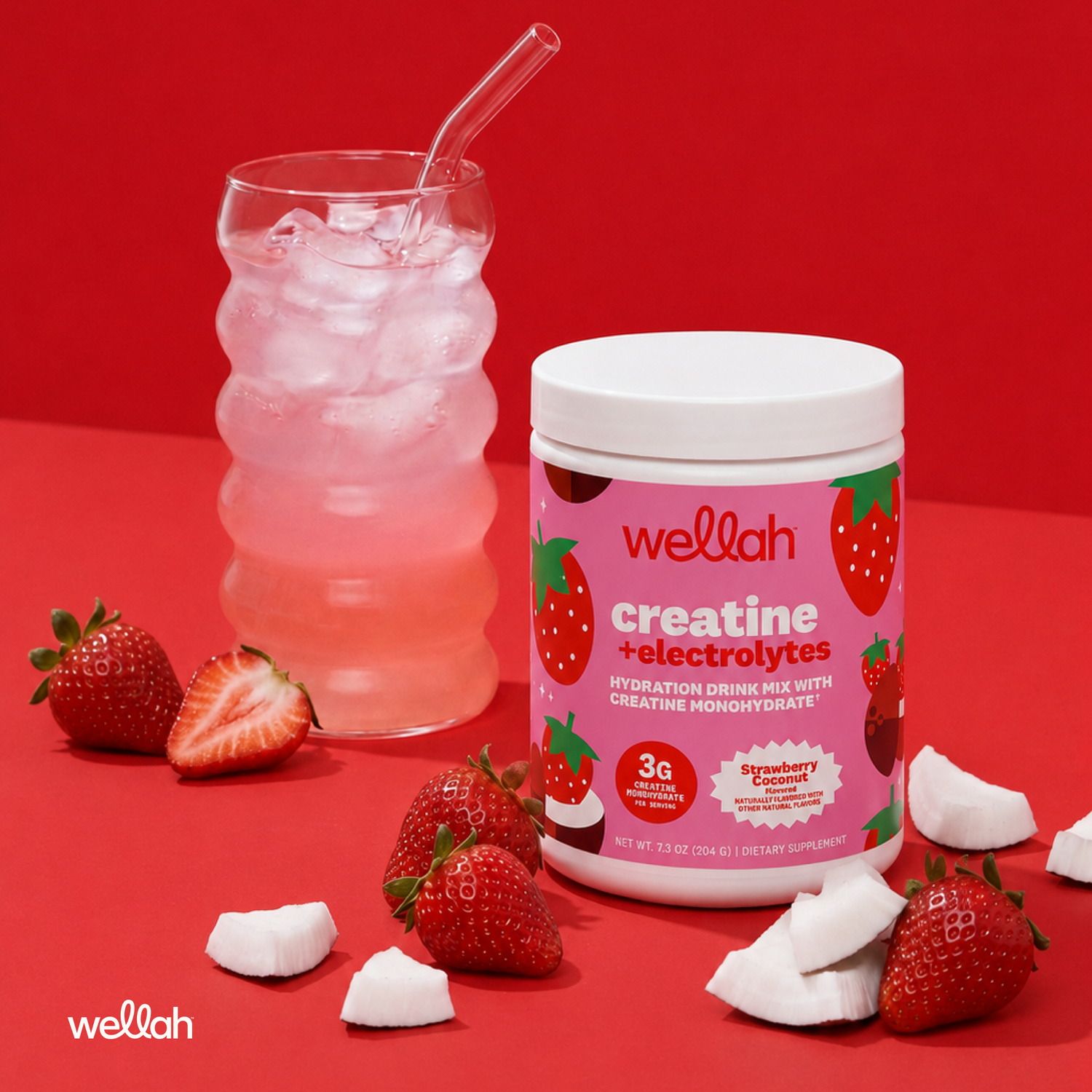 Strawberry Coconut
