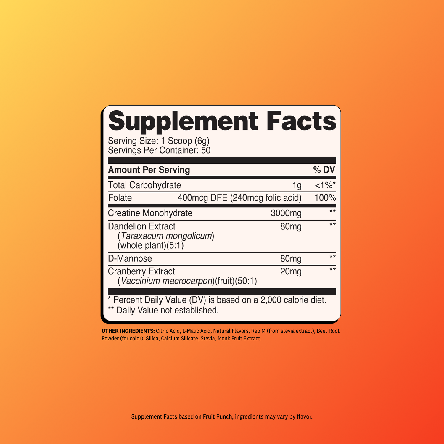 Fruit Punch / 50 Servings