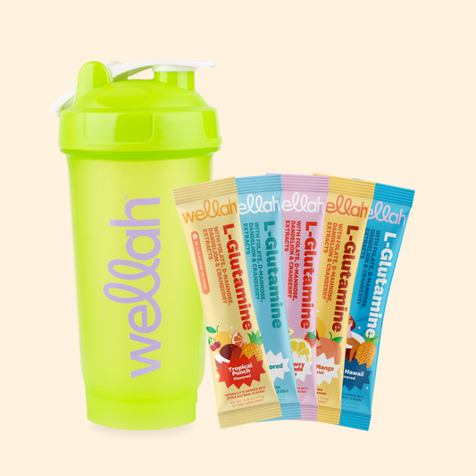 L-Glutamine Sample Pack + Shaker Bottle